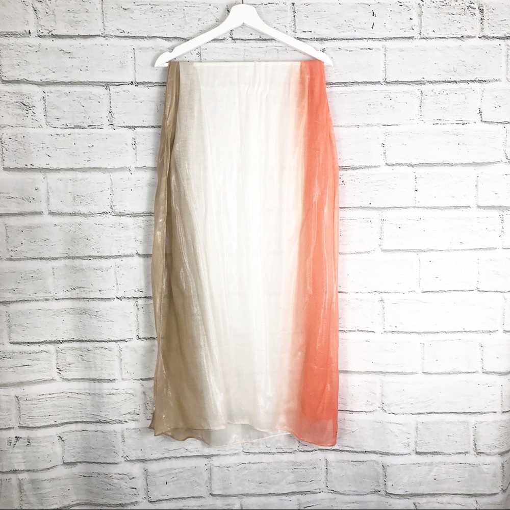 💫Calvin Klein | Ombre Silk Scarf.